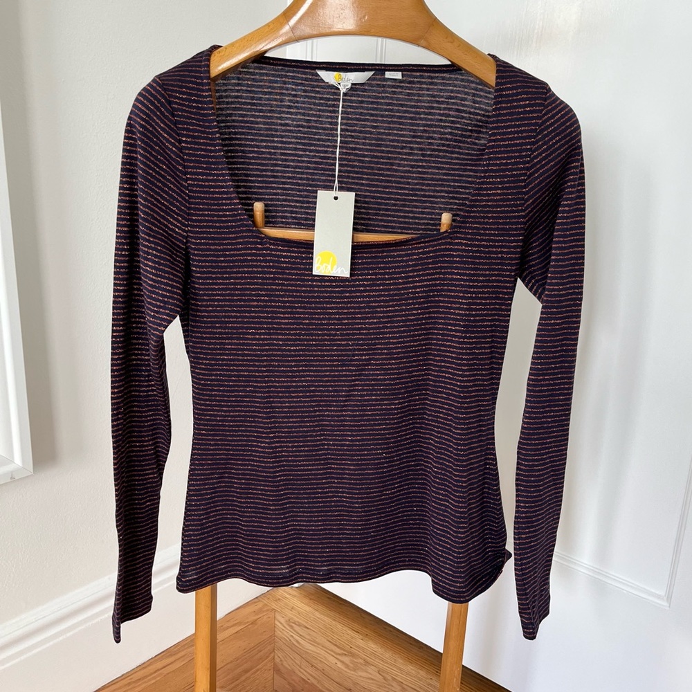 NWT Boden sparkle tee